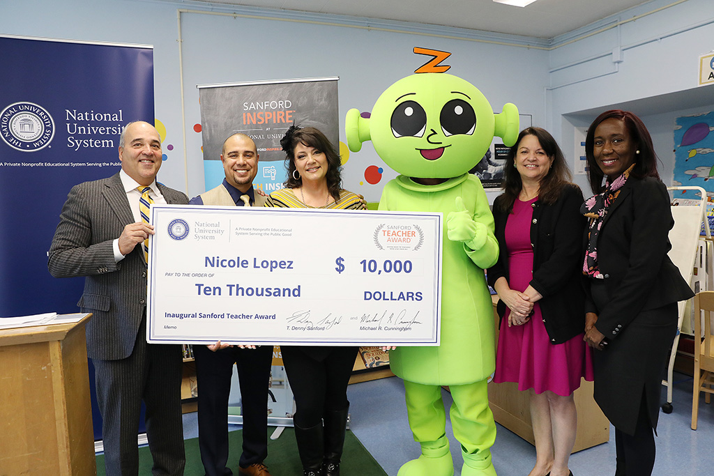 Nicole Lopez Recognized as an Inspirational Teacher Nicole Lopez Recognized as an Inspirational Teacher