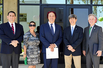 Chancellor Cunningham, President Frisch, and CETYS University Administrators