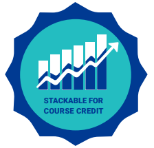 stackable for course credit icon