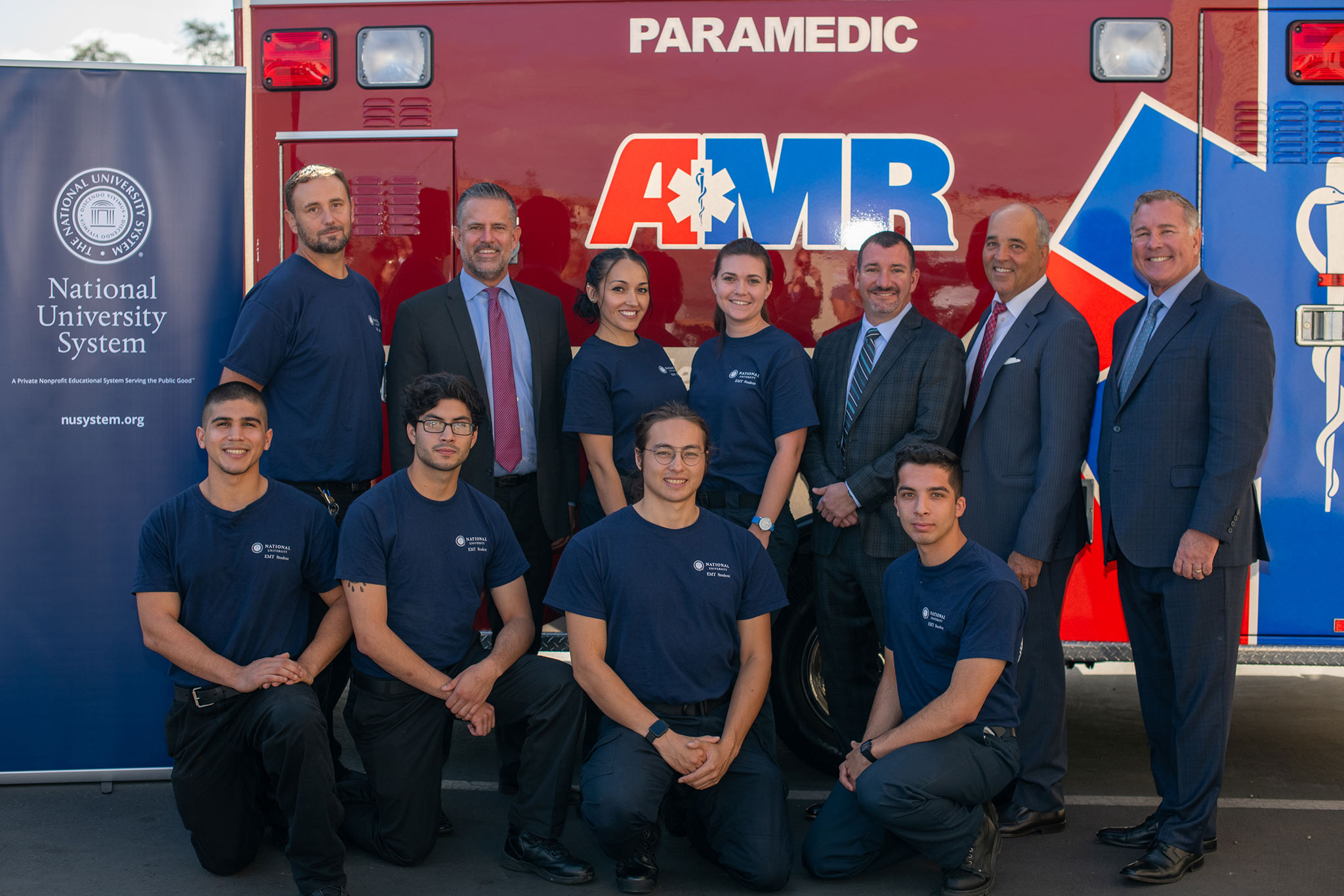 National University Advances Support of Workforce Development Through Partnership with American Medical Response