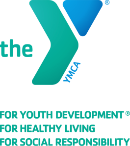 YMCA logo with tag
