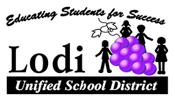Lodi Unified School District logo.
