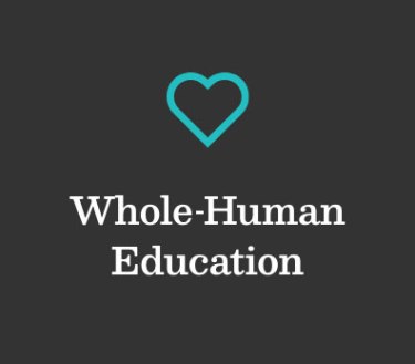 Whole-Human Education Icon with Heart