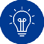 teaching and learning lightbulb icon