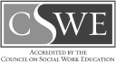 cswe - accredited by the counsel on social work education