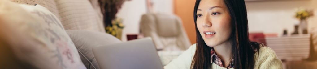 woman on laptop