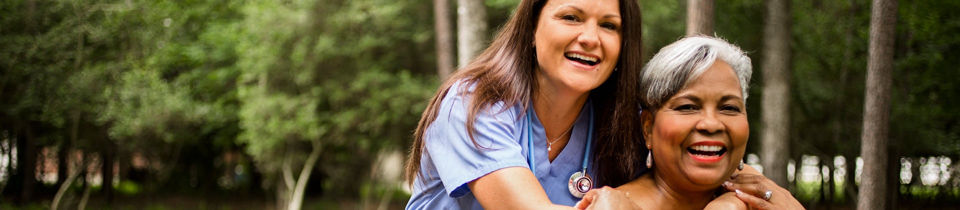 a doctor smiling with her patient