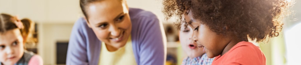 Teaching in class with children