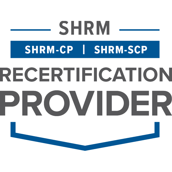 SHRM Recertification Provider Seal 2022