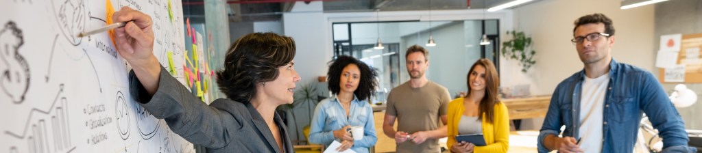 social media team collaborating