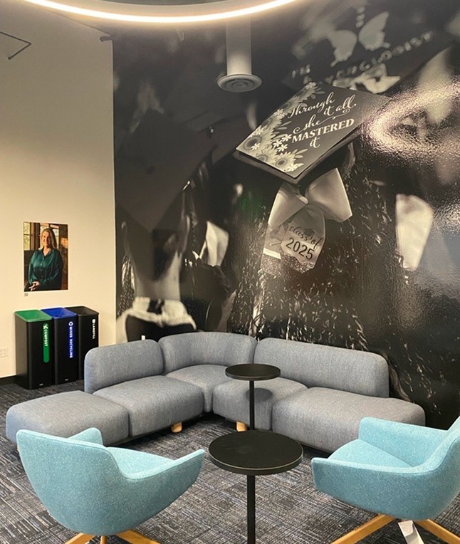 The NEST learning center in Escondido sitting area