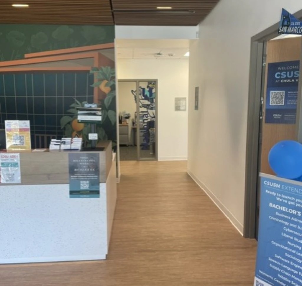 Lobby of National University at Southwestern College
